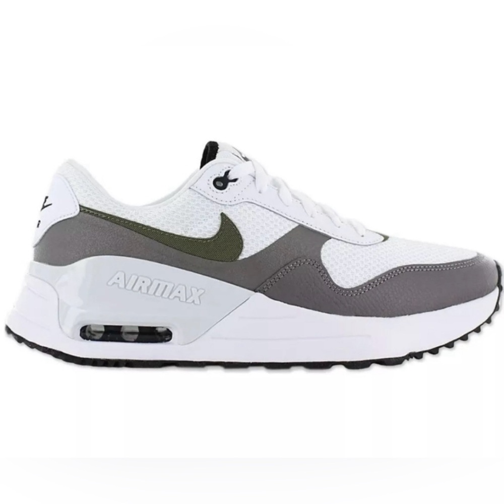 New Nike Air Max Systm Sneaker White Leisure Shoes Womens Size 6